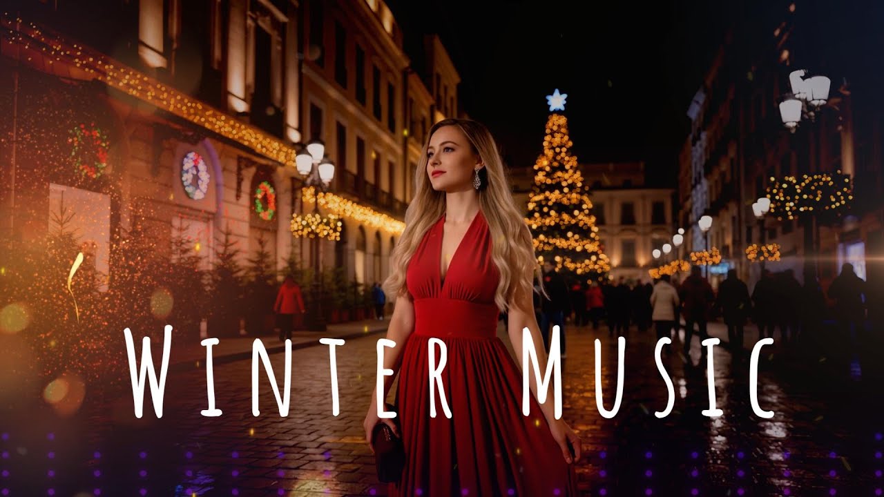 Midnight Lights of December | Cinematic Winter Music | Night City Atmosphere