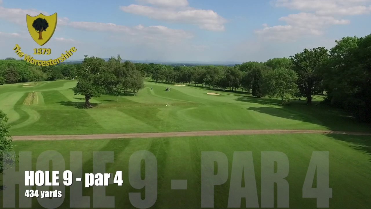 The Worcestershire golf club fly-over