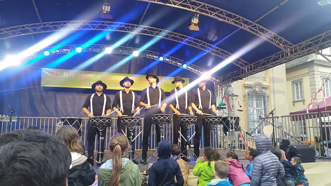 Afrikanischer tanz / Schlagzeugmafia / Freundschaftstag in Hall 2016