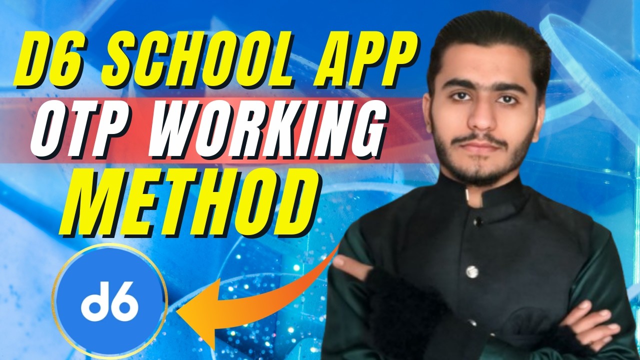 D6 School App Otp Working Method | D6 App Pr Otp Kesy Lagaein Full Process | MK EARNING TRICKS