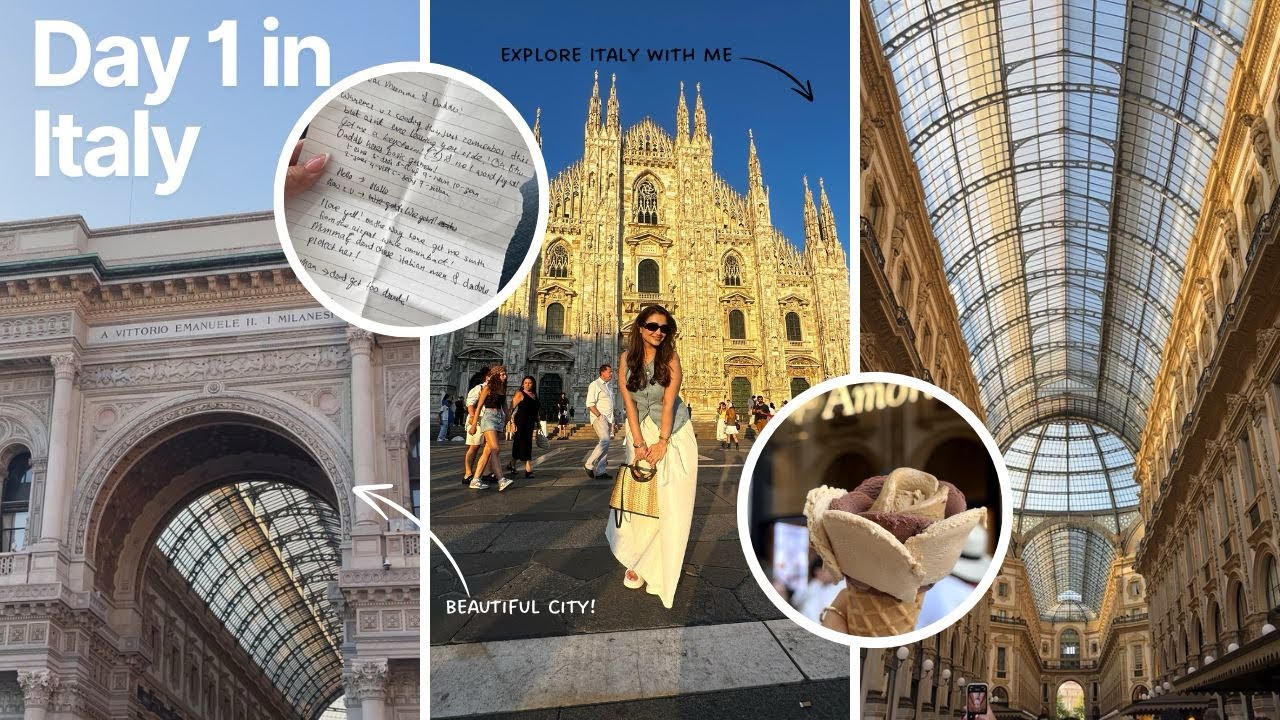 The Weirdest start of Italy trip. Day 1 in Milan 