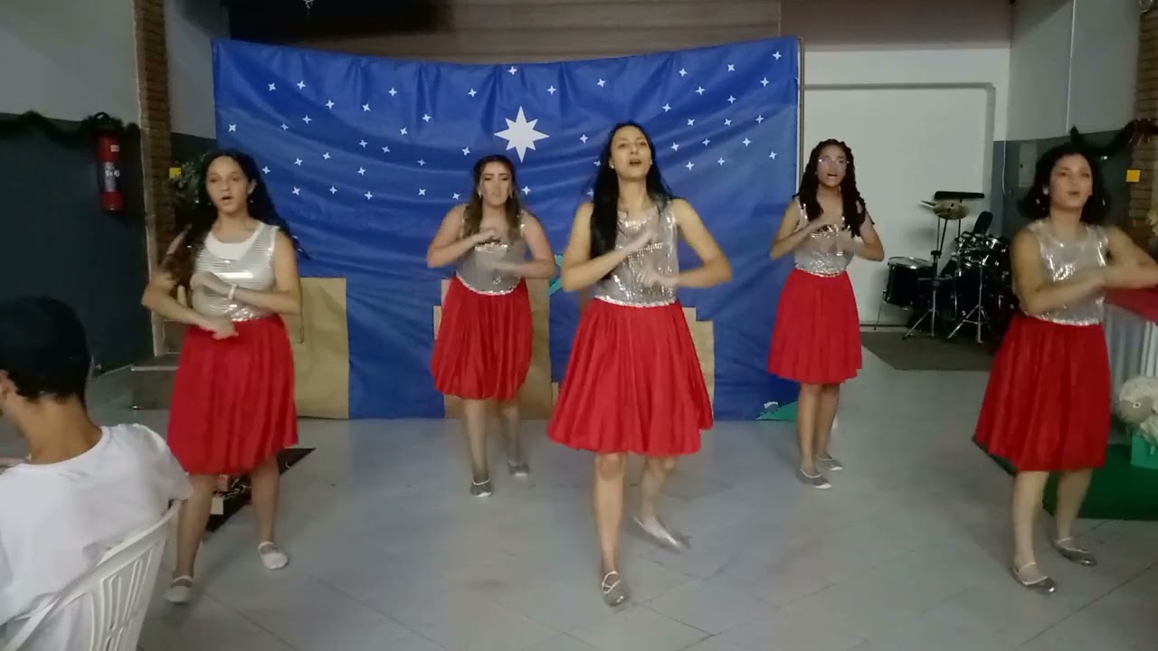 Coreografia- tempo de festa (Diante do trono)/ culto de natal