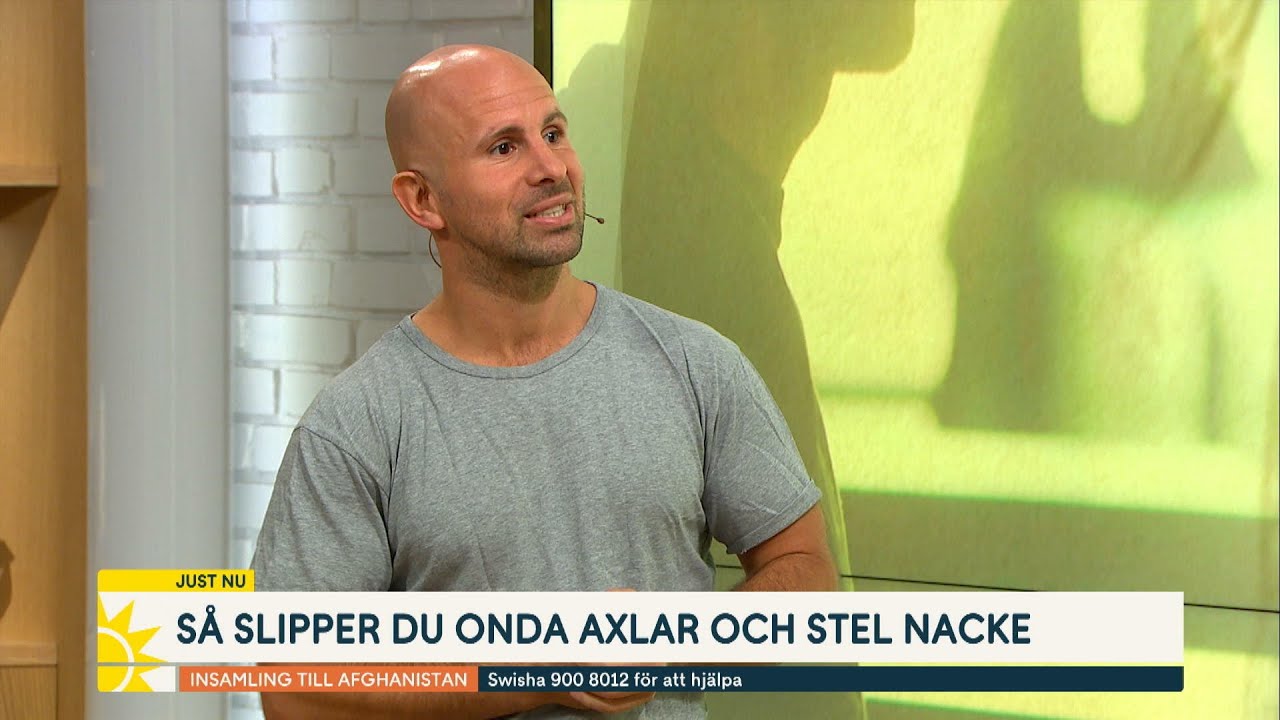 Naprapaten tipsar – slipp onda axlar och stel nacke | Nyhetsmorgon | TV4 & TV4 Play