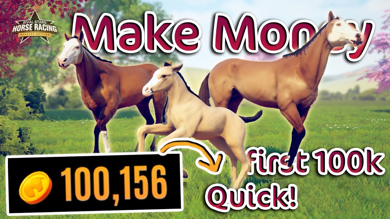 How To Get Your FIRST 100k GOLD in Rival Stars Horse Racing 🤑