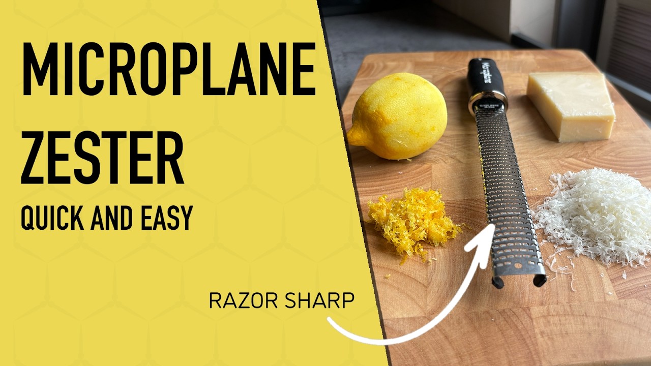 Microplane Zester Review | How to zest a lemon