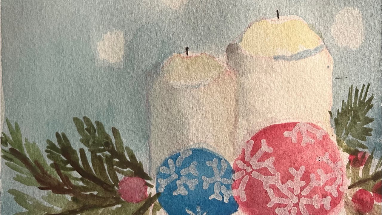 12 Days of Christmas 🎄 Painting Challenge Day 12 