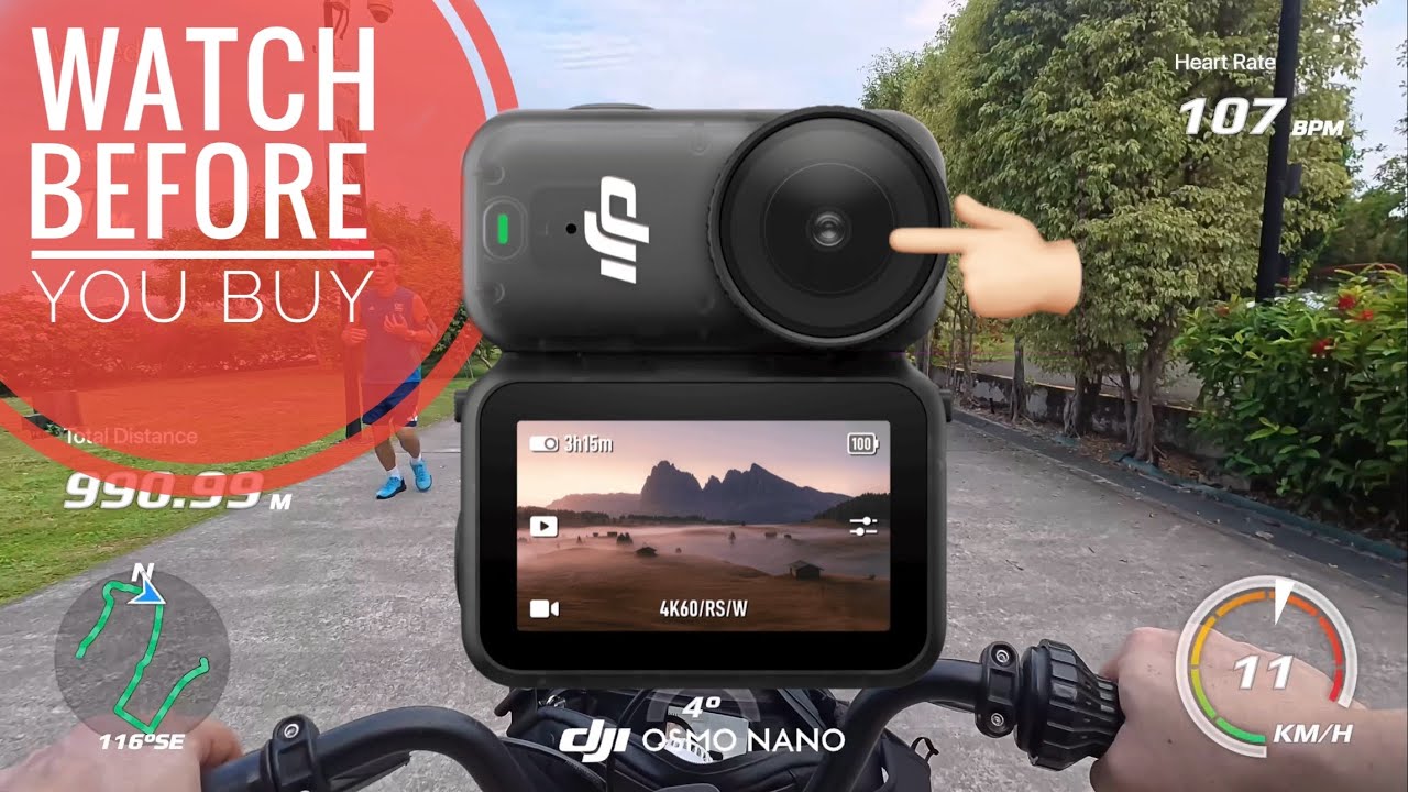 Велосипедисты, посмотрите перед покупкой | DJI Nano