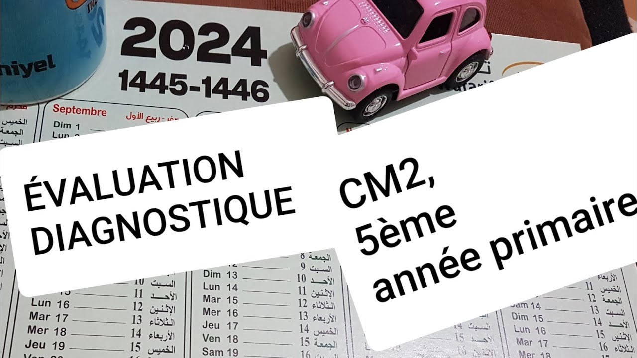 Évaluation diagnostique et sa correction expliquée