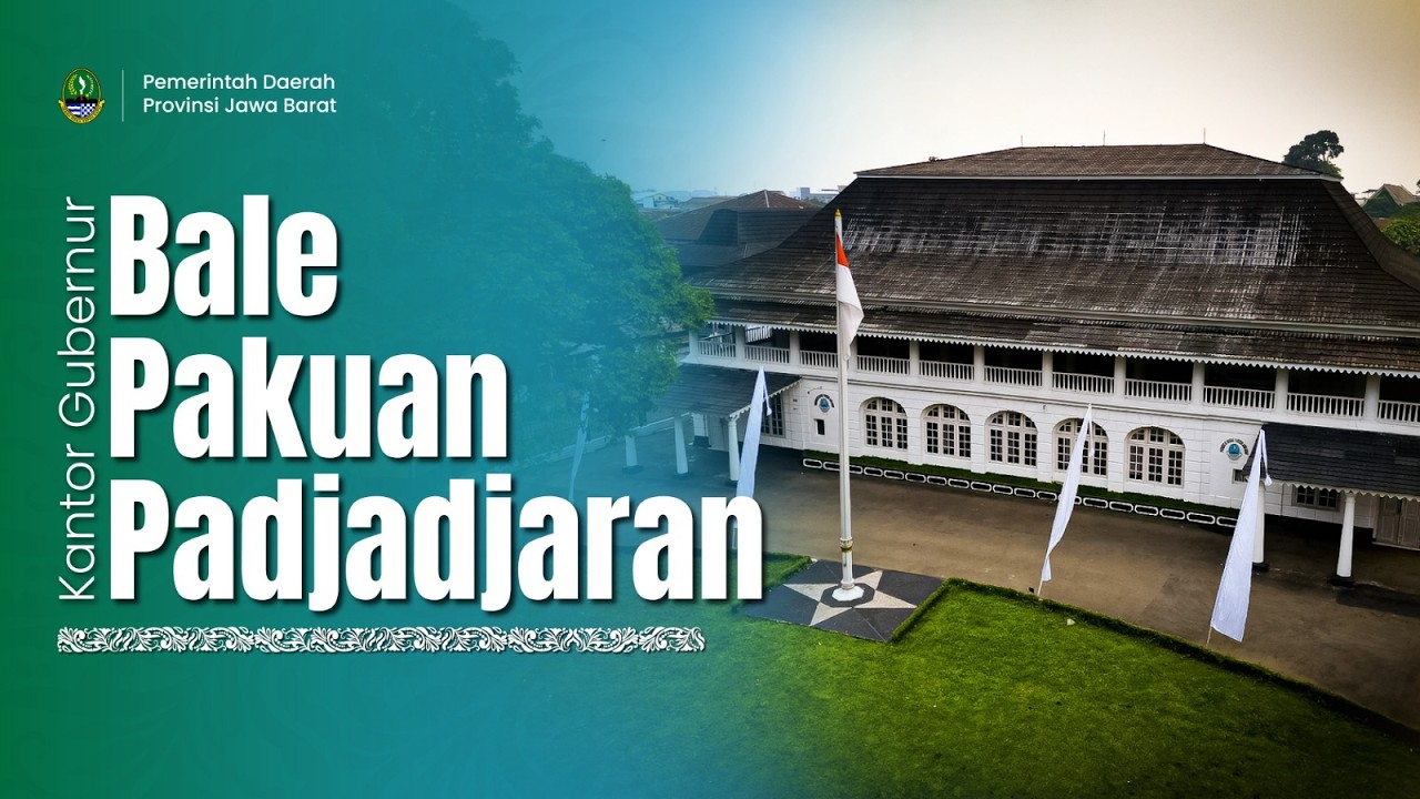 Bale Pakuan Padjadjaran, Kantor Gubernur di Wilayah Bogor #MengenalLebihDekat