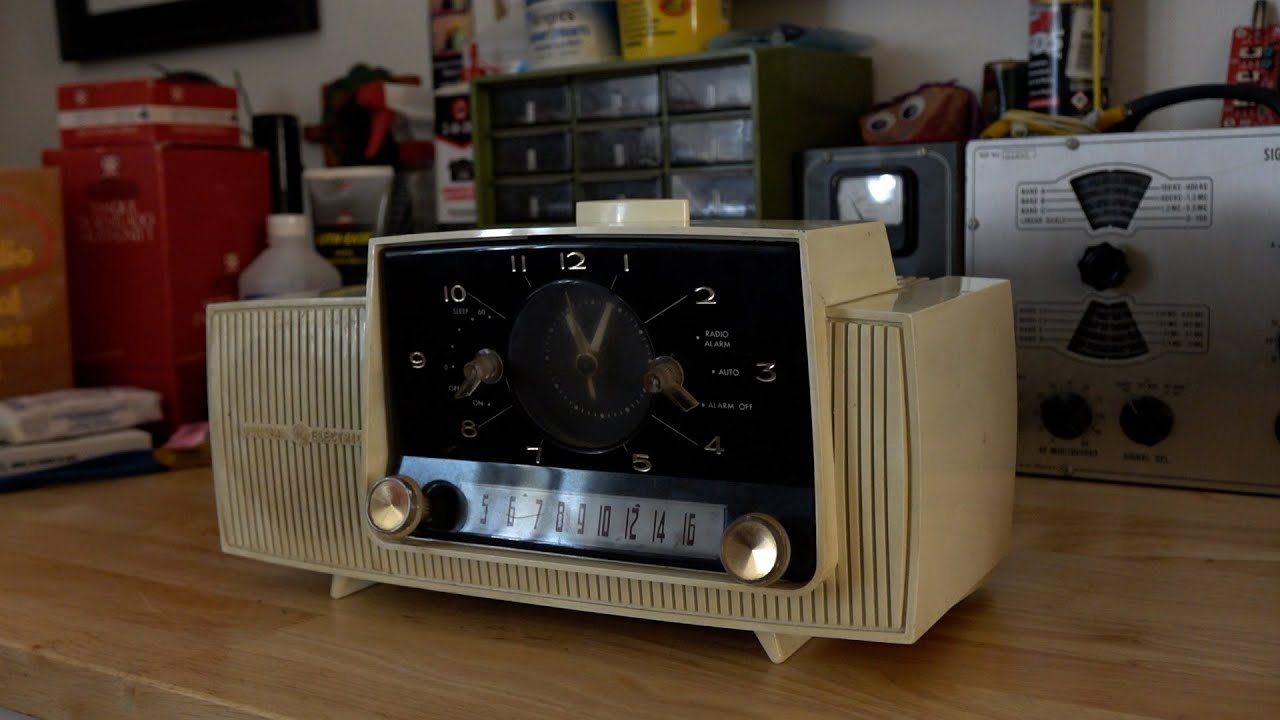 1950's GE 433C Tube Radio Restoration