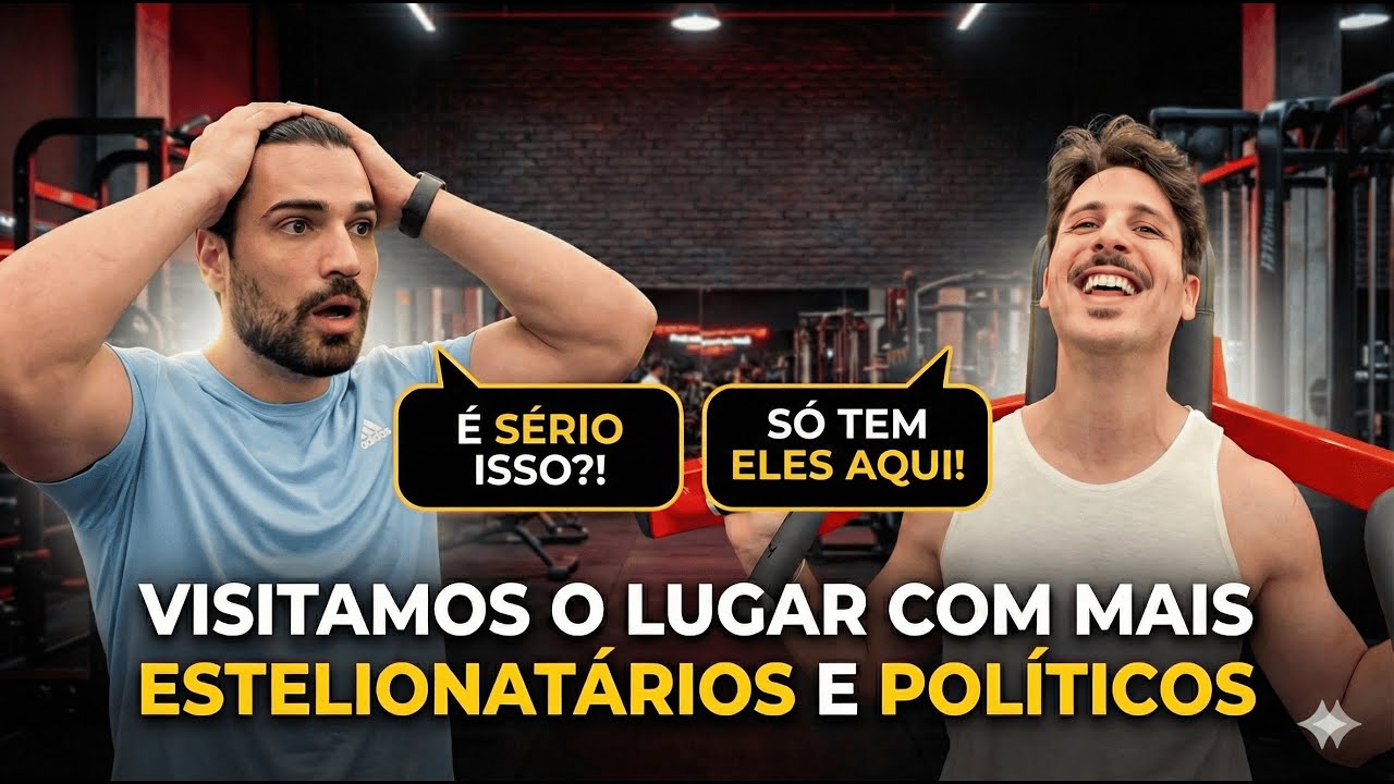 NÃO ACREDITEI NO QUE VI NESSE LUGAR... (Só políticos e estelionatários?)