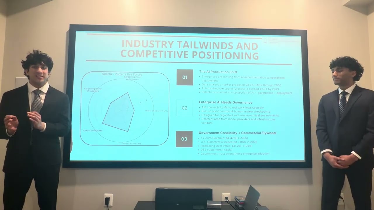 YIS Stock Pitch 2026-Palantir by Armaan Sharma & Rishab Nanduri
