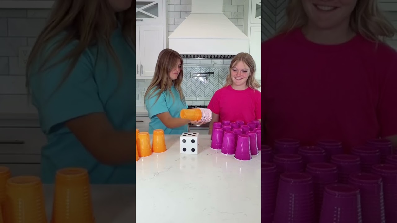 First person to STACK all the CUPS WiNS!
