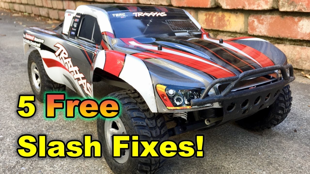 5 простых и БЕСПЛАТНЫХ решений для вашего Traxxas Slash!