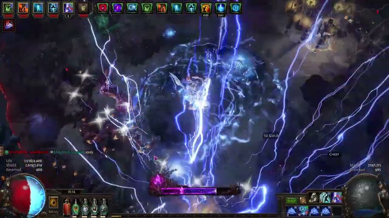 Крабы-тотемы поумнели и стали отличным билдом для маппинга через Lightning Conduit of the Heavens