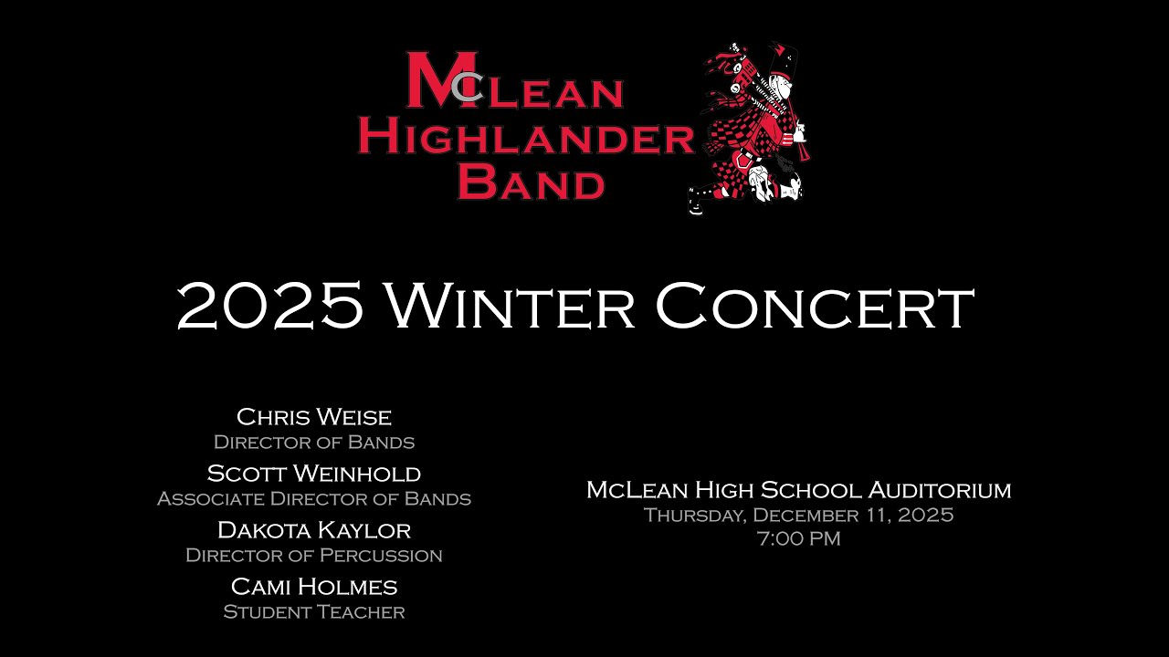 2025-26 MHS Concert Bands - Winter Concert (December 11, 2025)