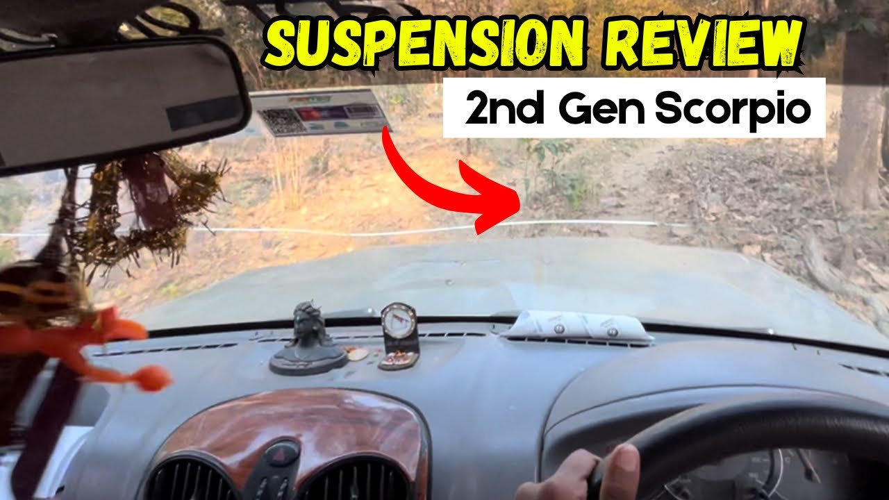 2nd Gen Mahindra Scorpio Off-road Suspension Test 🔥