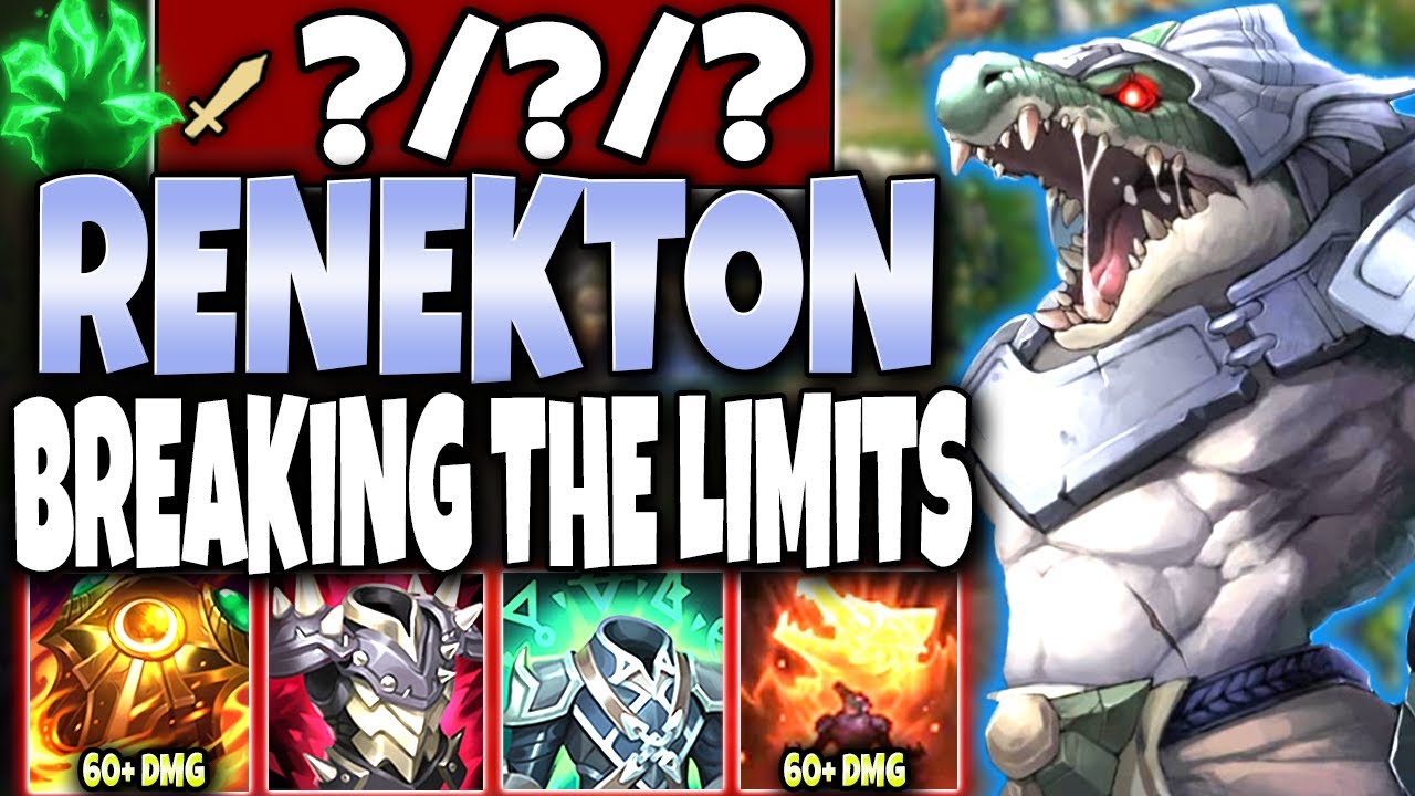 Testing and BREAKING The Limits of our Immortal Renekton Season 11 Build 🔥 LoL Renekton s11 Gameplay