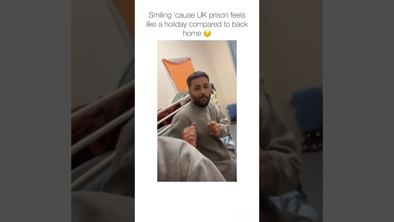 UK Jail Looks Like Heaven to Him 👀 