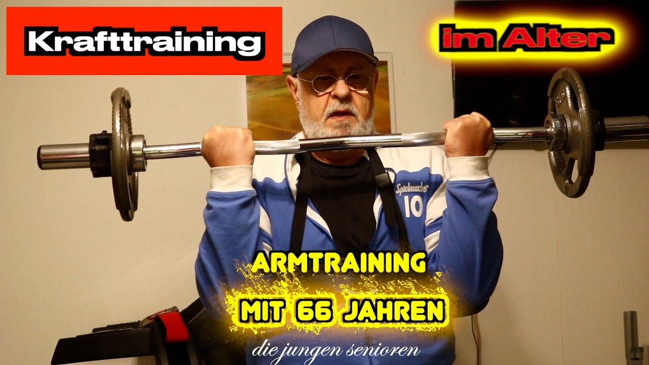 Mein Armtraining mit 66 Jahren wie es bereits Arnold und Lou gemacht haben