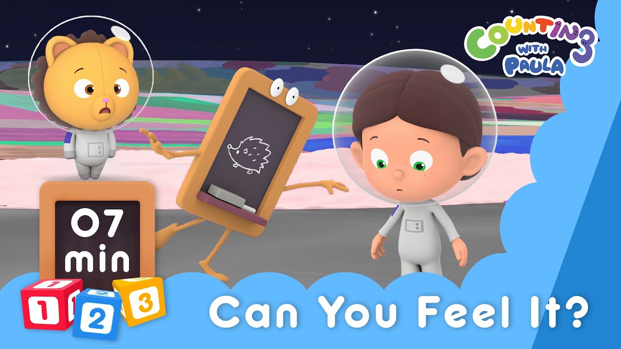 Can You Feel It? - Counting with Paula | Explore Different Textures | Educational | For Kids