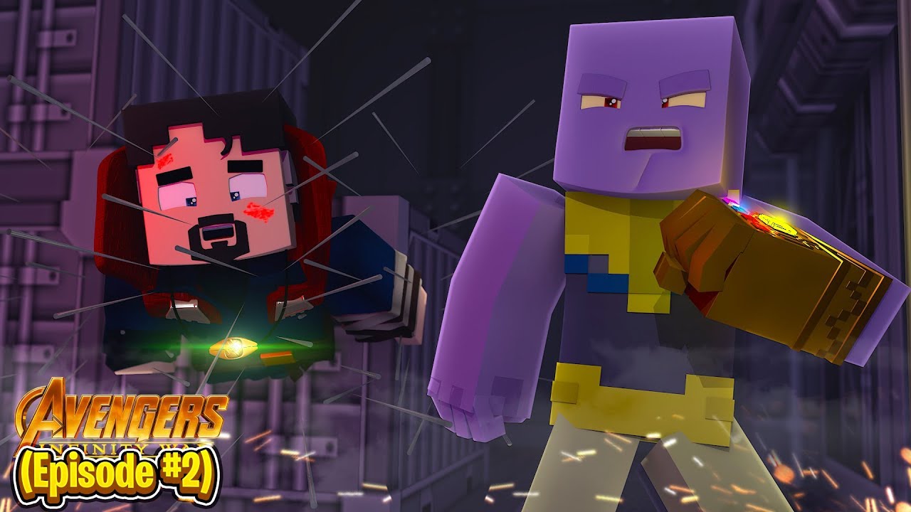 Minecraft Adventure - THE AVENGERS INFINITY WAR!!! EPISODE #2