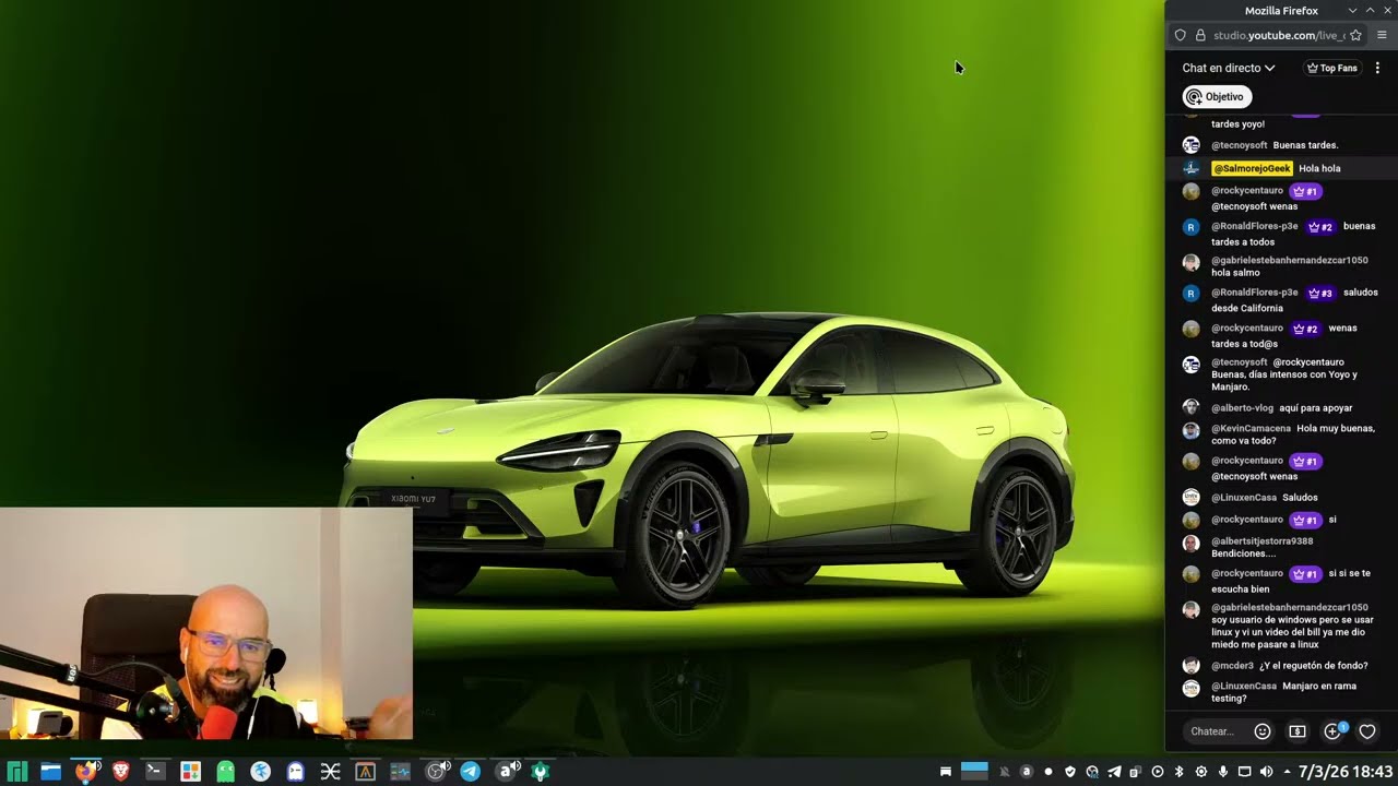 LIVE | Te lo digo sin reparo, hoy Stream desde Manjaro...