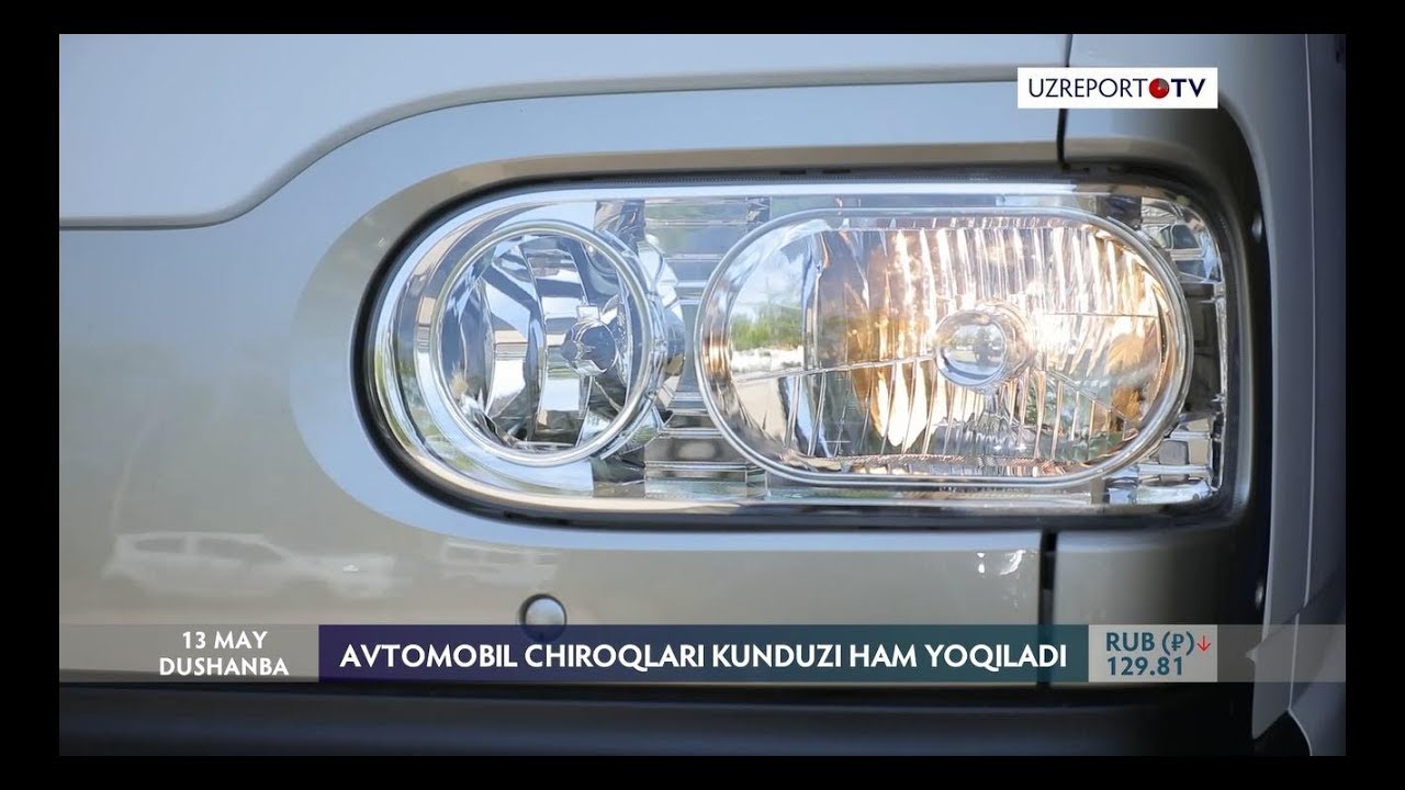 Avtomobil chiroqlari kunduzi ham yoqib yuriladi