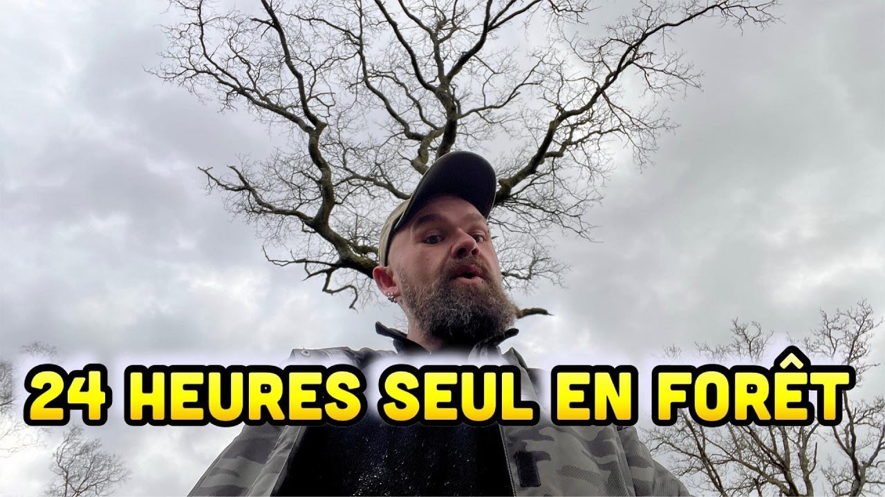 24 Heures SEUL en Foret Bivouac Bushcraft Barbecue