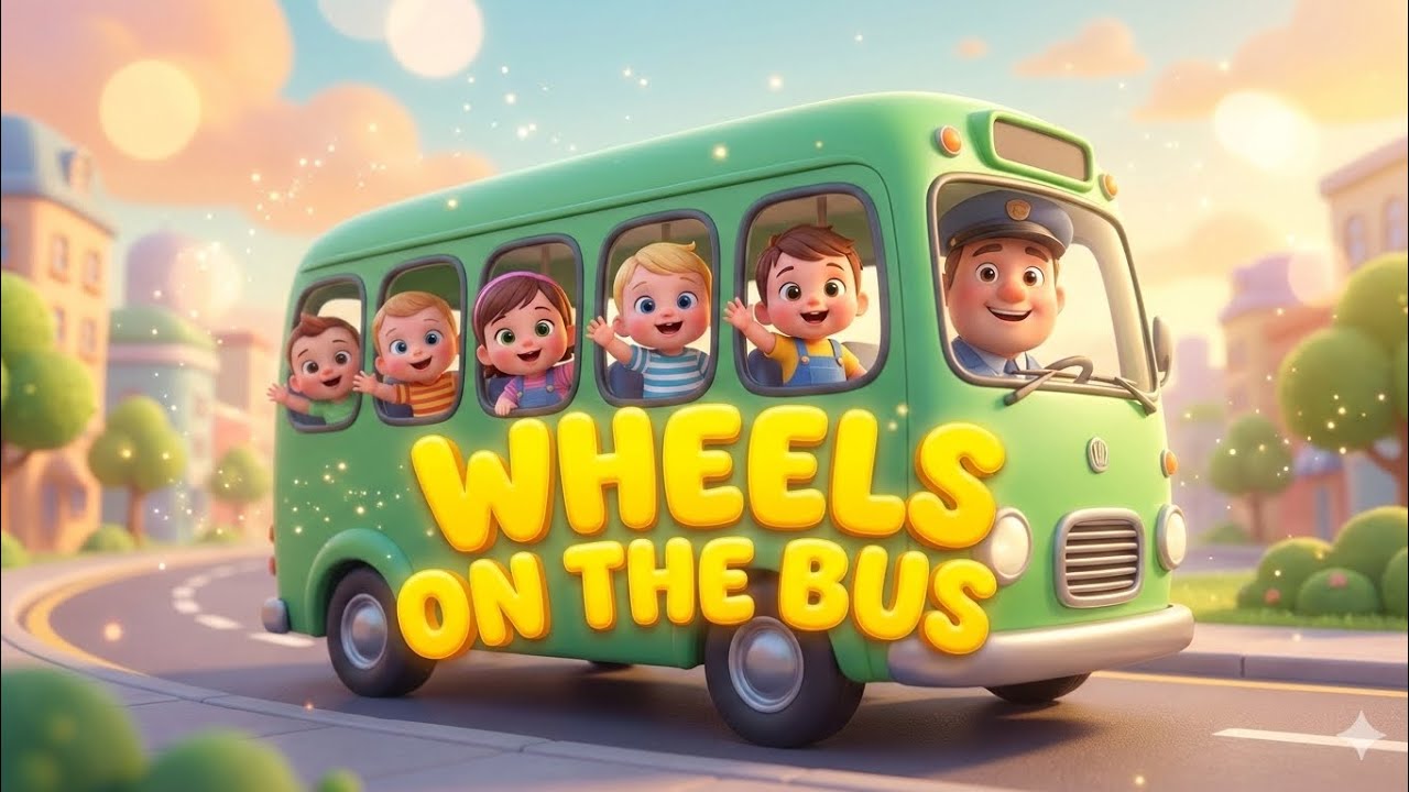 Wheels on the Bus 🚌 | Long Nursery Rhyme for ToddlersWheels on the Bus Song 🎶 | Kids Nursery Rhymes