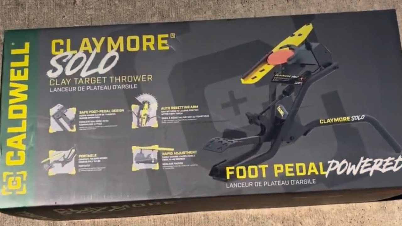 Обзор: доступная мишень для стрельбы тарелочками Claymore Solo от Caldwell