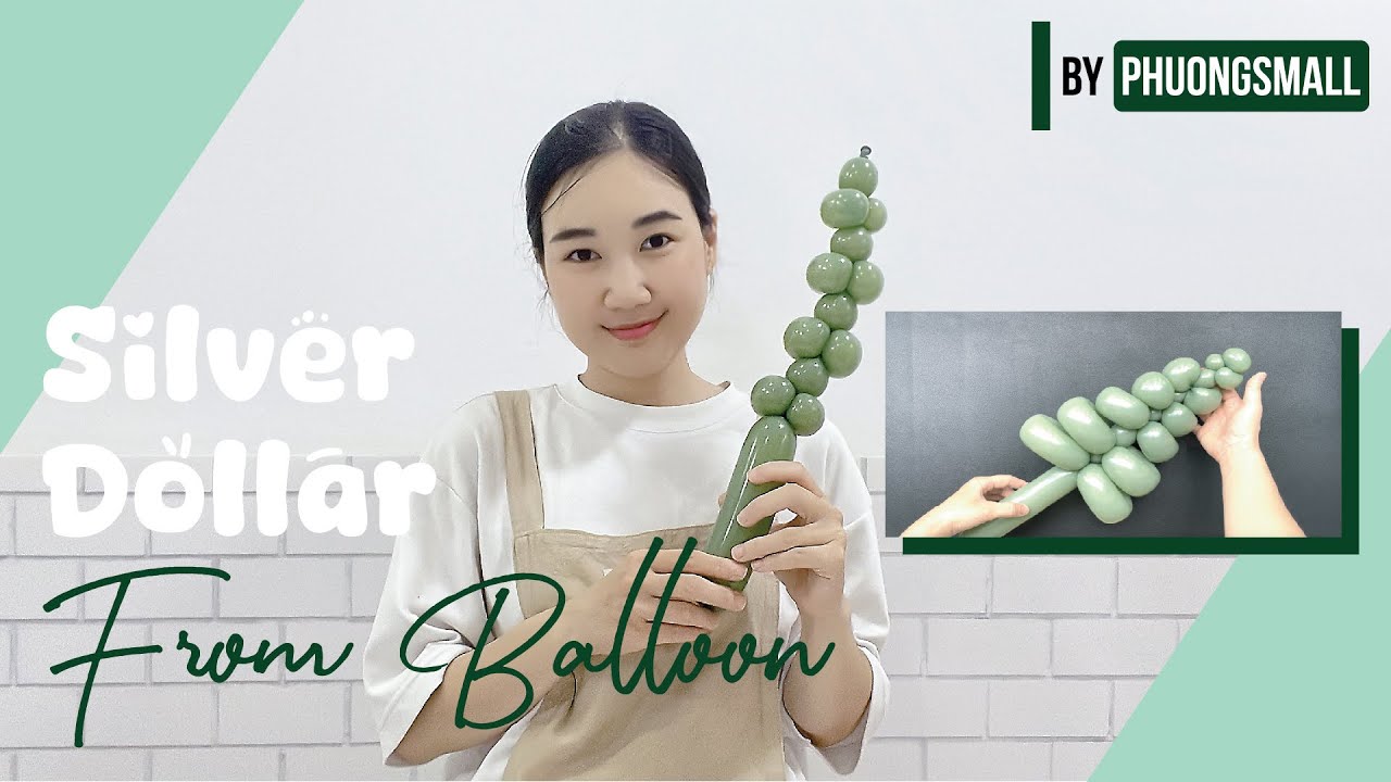 5 minutes || Silver Dollar & Fern Tutorial || Hướng dẫn làm lá Dola bạc và lá Dương Xỉ