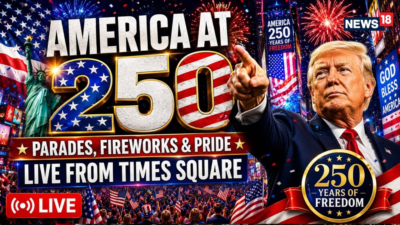 LIVE: America 250 Begins! Times Square Ball Drops for Guam at Midnight | First of 8 Countdowns