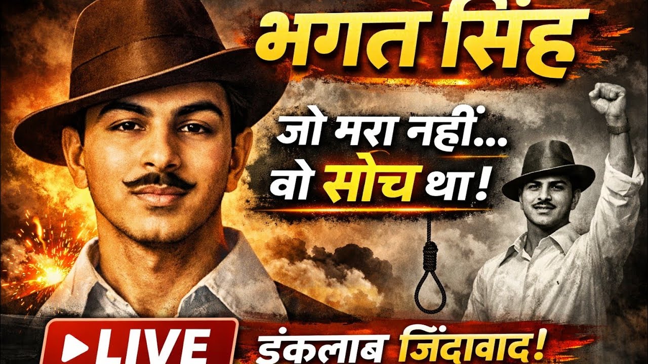 “Bhagat Singh ने बम क्यों फेंका? सच जो किताबों में नहीं” “फांसी से पहले मुस्कुराताlive!#Bhagatsingh