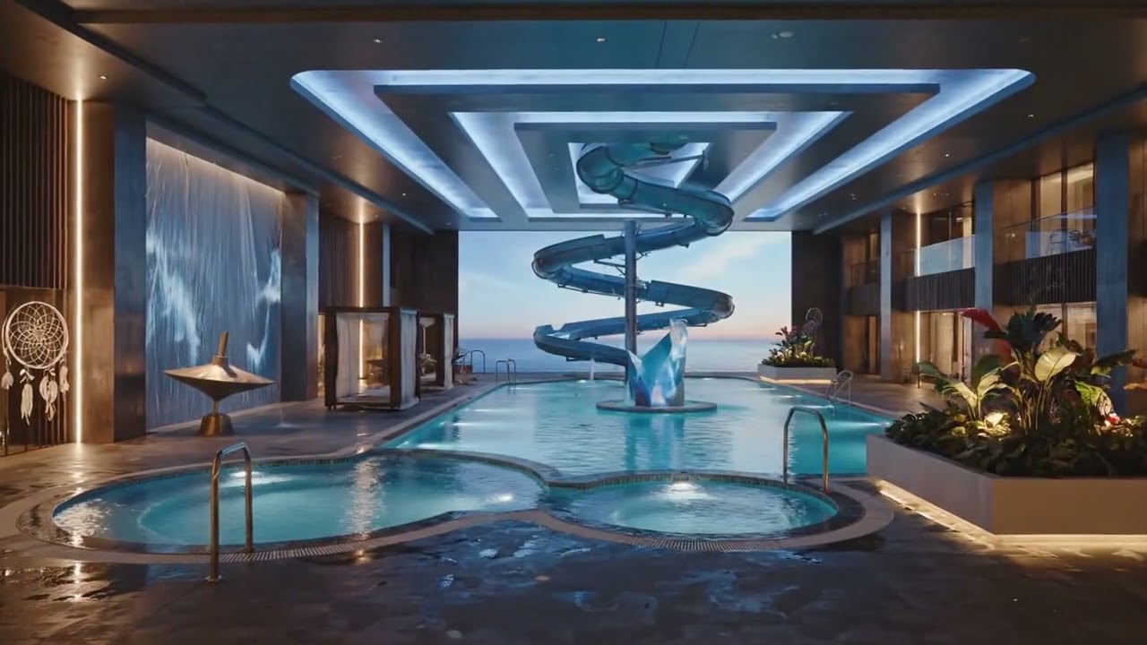 Inception-Inspired Fantasy Hotel Design: Dream Architecture Walkthrough | Created with VEO3