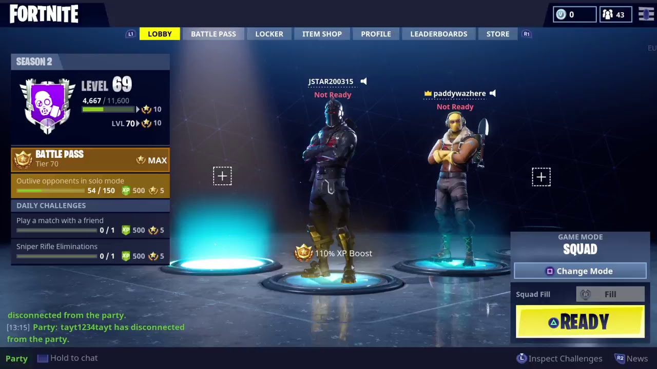 Fortnite squads #100wins #Darkknight #road2maxlvl