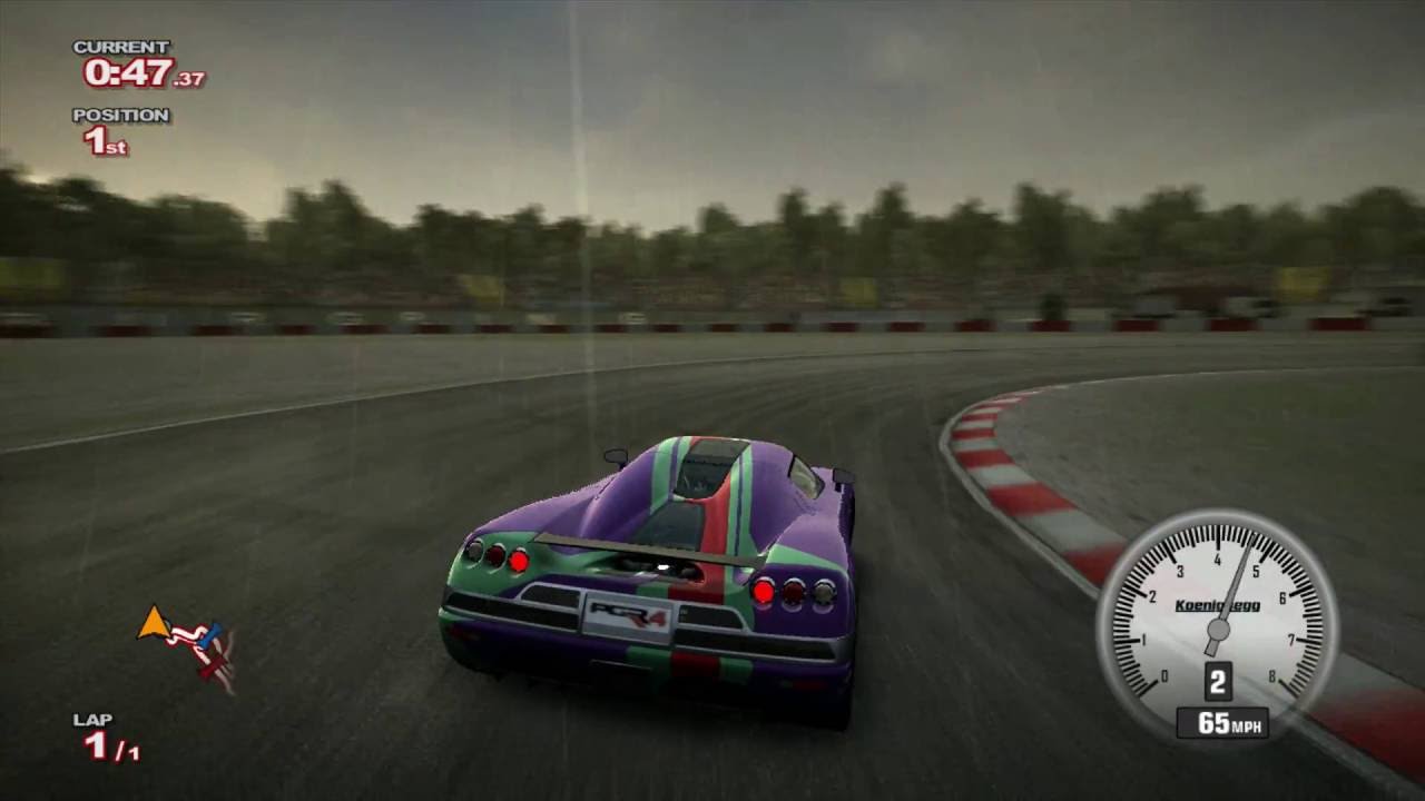 Project Gotham Racing 4 (PGR4): Koenigsegg CCX car (Gameplay)