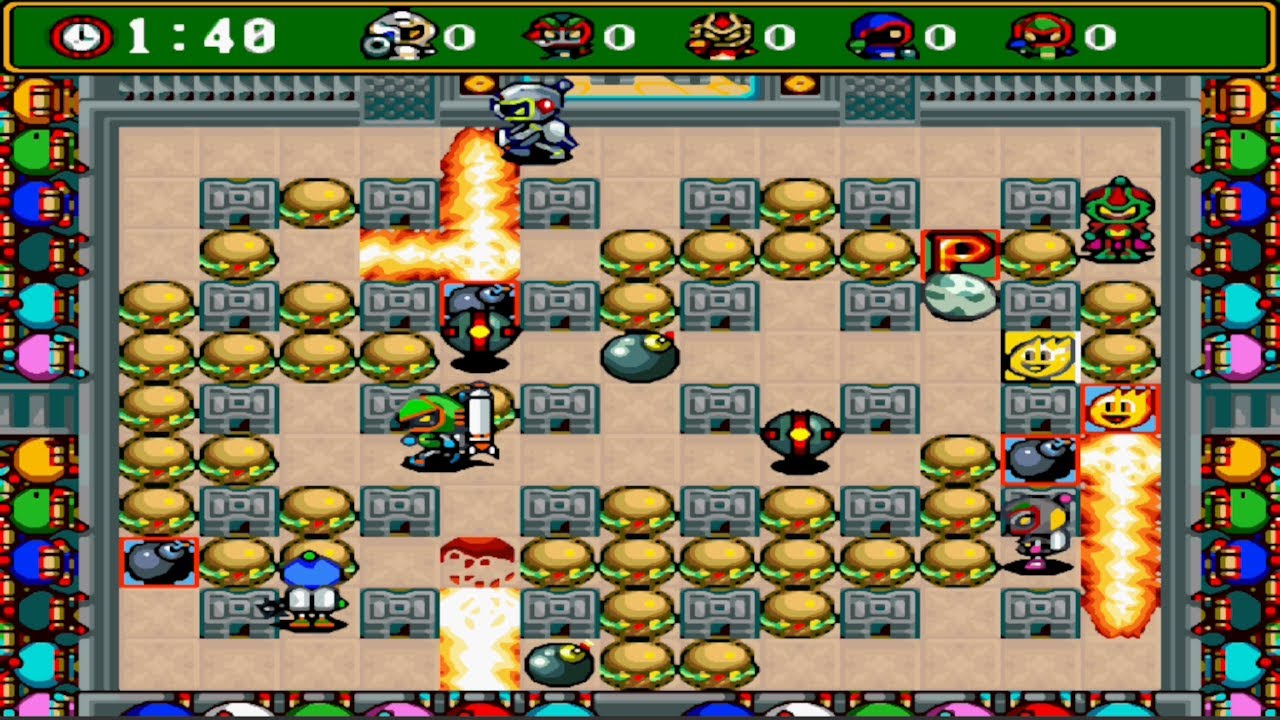 Super Bomberman 4 [Battle Mode] [HD] SNES