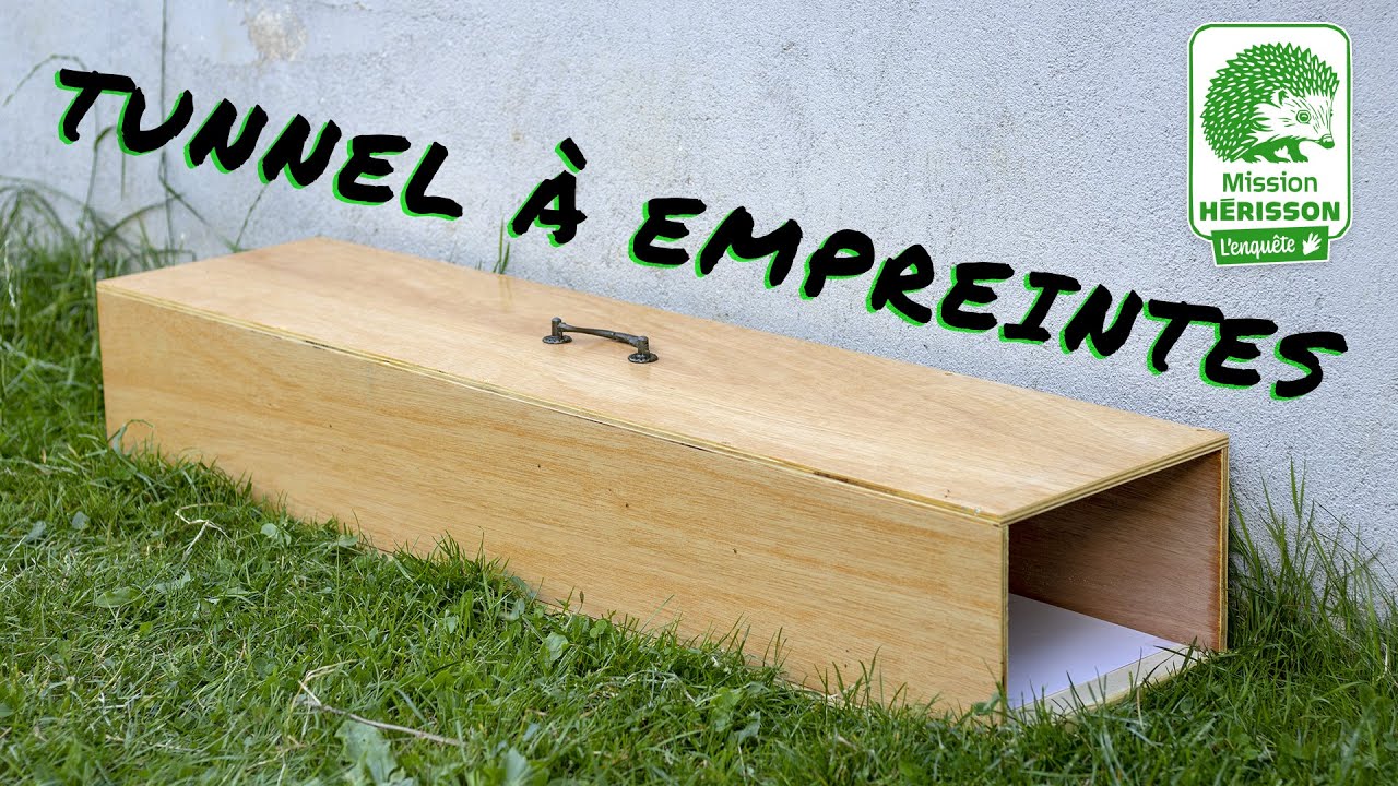 Fabriquer un Tunnel à empreintes pour hérisson