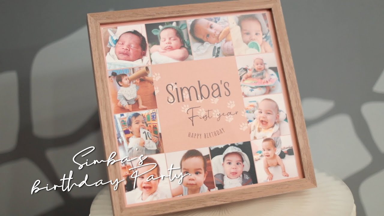 抓周派對｜寶寶周歲 生日派對 Simba's 1st birthday party
