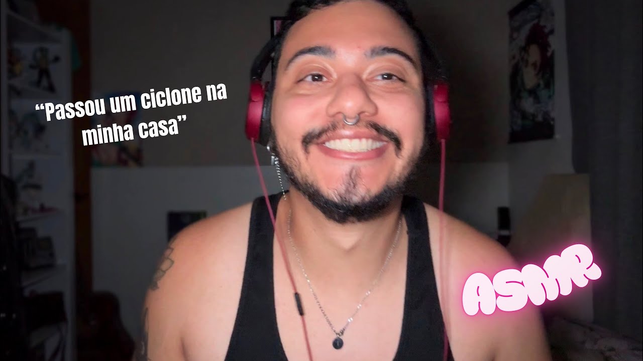 ASMR COM MUITA CONVERSA E CAOS 