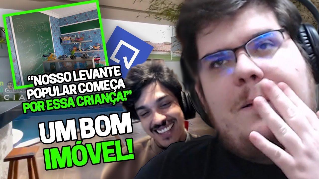 CASIMIRO REAGE: UMA LINDA CASA APRESENTADA POR CID MOREIRA (A VOLTA DE CHICOIN) | Cortes do Casimito