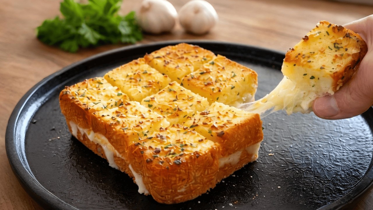 Knoblauchbrot Rezept – Einfach, Lecker & Schnell  💖 Bestes Garlic Bread