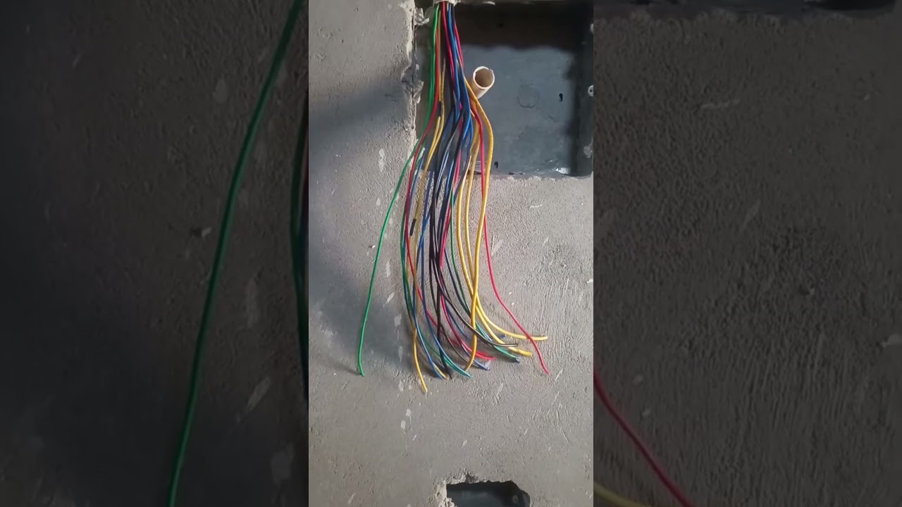 electrician house wiring work hai 😀🤠
