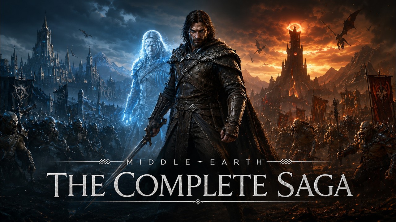 MIDDLE-EARTH The Complete Saga (Shadow of War, Shadow of Mordor, All DLCs) 4K Ultra HD