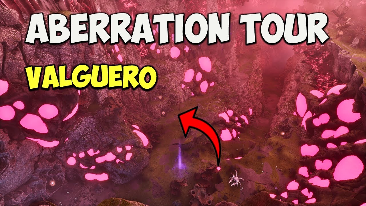 Valguero: ABERRATION CAVE в ARK SURVIVAL ASCENDED Местоположение и тур!