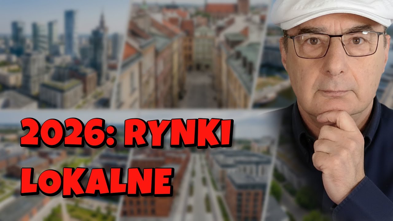 2026 bez jednego „rynku w Polsce” – miasta rozjeżdżają się w danych GUS + JLL