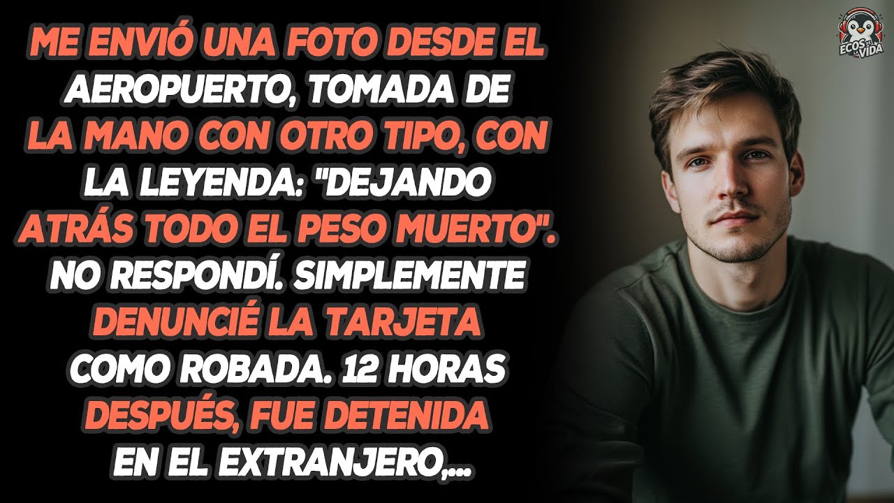 Me Envió Una Foto Desde El Aeropuerto, Tomada De La Mano Con Otro Tipo, Con La Leyenda: 