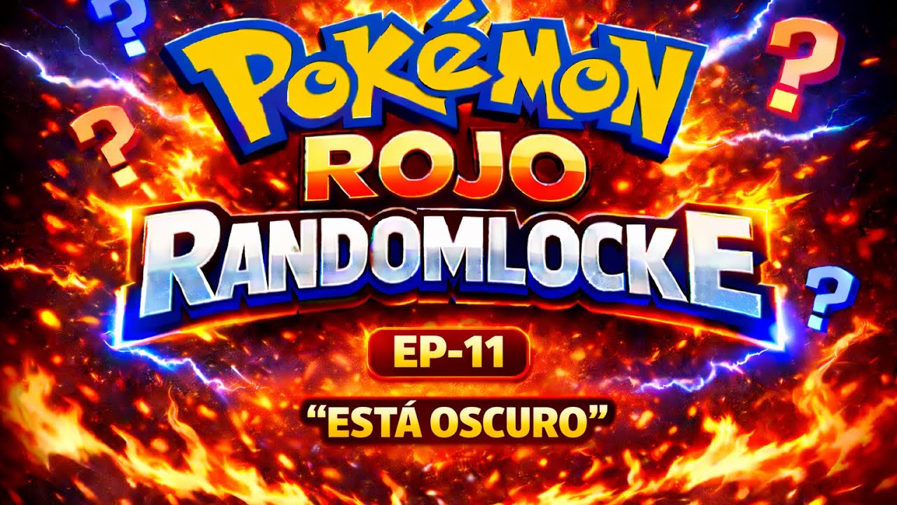 EP-11. “ESTÁ OSCURO” POKEMON ROJO FUEGO RANDOMLOCKE. BYJCAST.