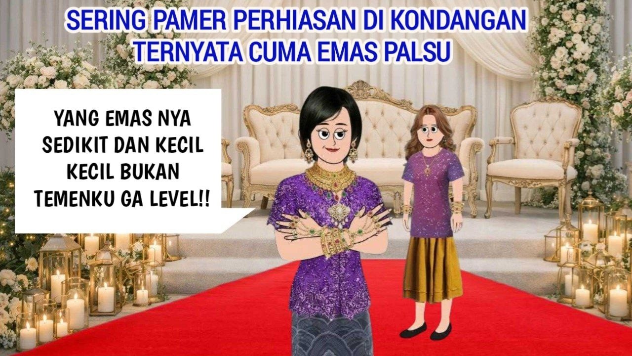 SERING PAMER PERHIASAN DI KONDANGAN, TERNYATA EMAS PALSU